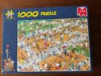 Jan van Haasteren Puzzel ‘Tennis’ (1000 stukjes), Hobby en Vrije tijd, Denksport en Puzzels, Ophalen, 500 t/m 1500 stukjes, Zo goed als nieuw