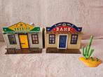 Playmobil  - ensemble sherif et banque, Ophalen of Verzenden, Zo goed als nieuw