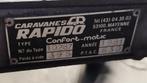 Caravan rapido confort 1981, Caravans en Kamperen, Caravans, Luifel, Tot en met 4, Stapelbed, Rapido