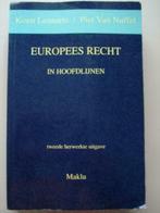 1. Europees recht in hoofdlijnen Lenaerts Van Nuffel 1999, Boeken, Gelezen, Verzenden, Hoger Onderwijs, Koen Lenaerts