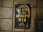 The girl in the spider's web - David Lagercrantz - anglais, Enlèvement ou Envoi, Neuf