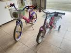 2 fietjes 16 en 12 inch, Fietsen en Brommers, Fietsen | Kinderfietsjes, Ophalen, Gebruikt