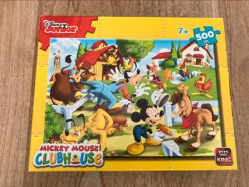Puzzel 500 stukken - Mickey Mouse Clubhouse beschikbaar voor biedingen
