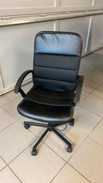 Chaise de bureau noire, Enlèvement, Utilisé, Chaise de bureau, Ergonomique