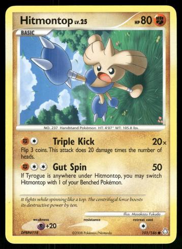 Hitmontop 101/146 - Legends Awakened beschikbaar voor biedingen