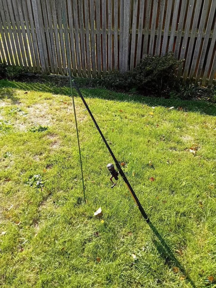 Feeder Elite 3.60 m met molen, Werpgewicht 60gr, Watersport en Boten, Hengelsport | Algemeen, Gebruikt, Complete hengel, Ophalen