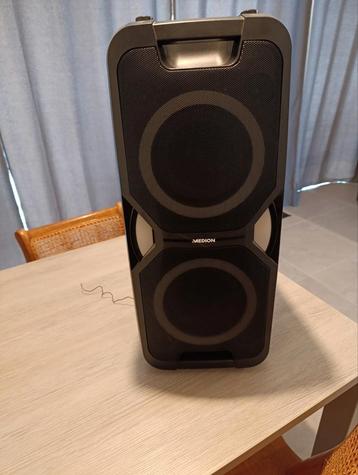 Medion bluetooth party speaker, Enlèvement ou Envoi, Utilisé