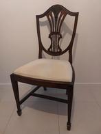 6 eetkamerstoelen naar Hepplewhite-model, Antiek en Kunst, Ophalen