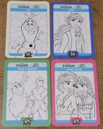 Frozen: 4 verzamelkaarten Disney Colour Magic, Verzamelen, Ophalen of Verzenden, Zo goed als nieuw, Film, Foto of Kaart
