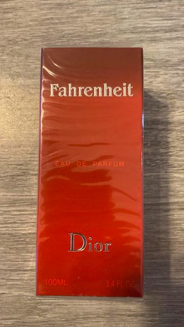 Dior Fahrenheit eau de parfum 100ML NIEUW PLASTIC DOOS beschikbaar voor biedingen
