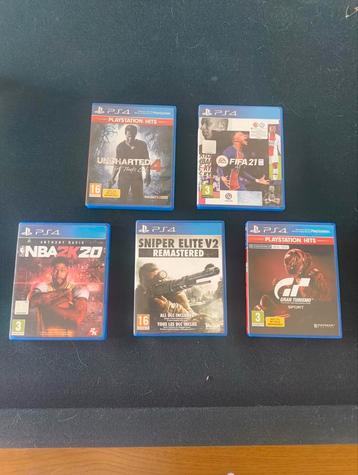 Playstation 4 games beschikbaar voor biedingen