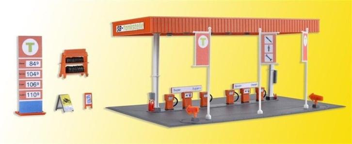 modelbouw Kibri H0 38705 Tankstation, Hobby en Vrije tijd, Modeltreinen | H0, Nieuw, Brug, Tunnel of Gebouw, Overige merken, Ophalen of Verzenden
