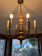 2 Antieke lusters, Huis en Inrichting, Ophalen, Gebruikt, Hout, Vlaams–landelijk