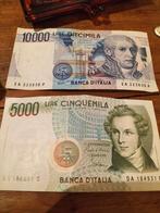 Bankbiljetten uit Italia lire, Postzegels en Munten, Ophalen