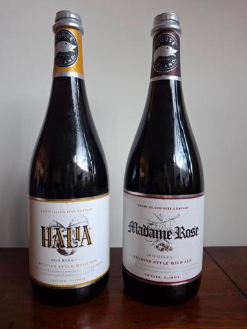Goose Island Halia en Madame Rose 2018 beschikbaar voor biedingen