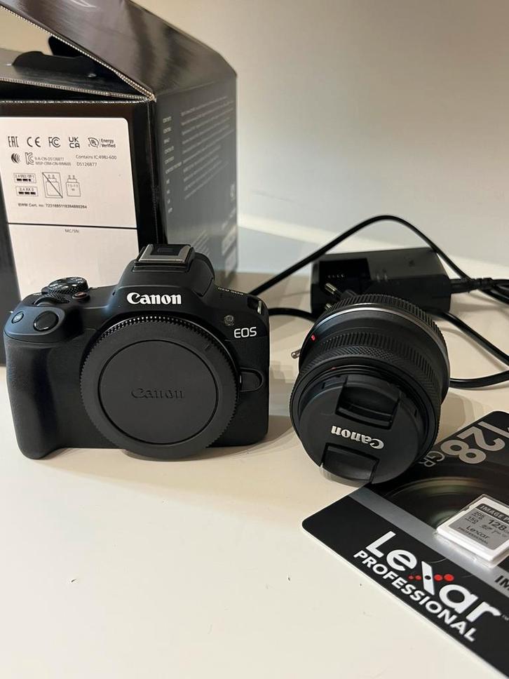 Canon EOS R50 + kit 18–45mm + flash + carte mémoire, Tickets & Billets, Concerts | Pop