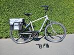 Elektrische heren stadsfiets VELOCI, Gebruikt, Versnellingen, 57 tot 61 cm, Ophalen