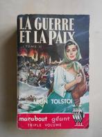 Léon Tolstoi, "La Guerre et la Paix : tome 1/2, Ophalen of Verzenden, Gelezen, Léon Tolstoi, Europa overig