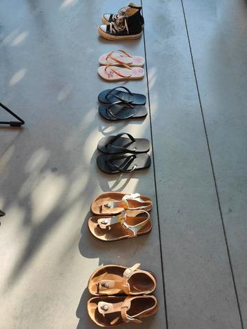 Zomerschoenen  maat 34-37. Kleine prijzen! beschikbaar voor biedingen