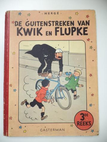 Oude Hergé Casterman De guitenstreken van Kwik en Flupke beschikbaar voor biedingen