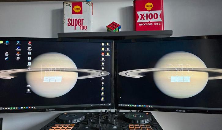 Set van 2x Samsung – 28" 4K UHD Monitoren, Computers en Software, Monitoren, Zo goed als nieuw, DisplayPort, HDMI, Gaming, TN