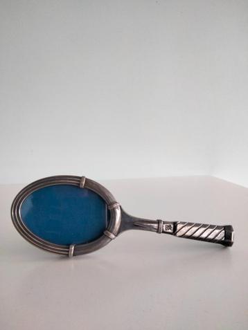 curiosa vintage fotokadertje tennis racket Italy beschikbaar voor biedingen