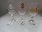 Corsendonk 3 verschillende glazen, Ophalen, Zo goed als nieuw, Glas of Glazen, Overige merken