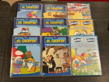 Set van 9 dvd's van de Smurfen - 3 nog sealed beschikbaar voor biedingen