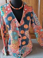 Zomer vest in kreukvrije kleurrijke stof**Mt40/42., Ophalen of Verzenden, Nieuw