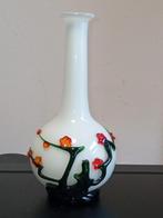 Glazen vaas met geblazen kunst van Murano, Ophalen of Verzenden