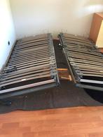 2 elektrische lattenbodems, Huis en Inrichting, Slaapkamer | Matrassen en Bedbodems, Ophalen, Gebruikt, 90 cm, Bedbodem