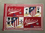 Vlag Atletico de Madrid, Verzamelen, Ophalen of Verzenden, Gebruikt, Vaantje of Sjaal