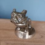 Antiek chromen bronzen Mack-embleem voor vrachtwagenmotorkap, Ophalen of Verzenden, Gebruikt, Verpakking