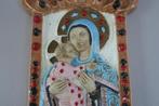 Vierge à l'enfant en grès Guérin, Ophalen of Verzenden