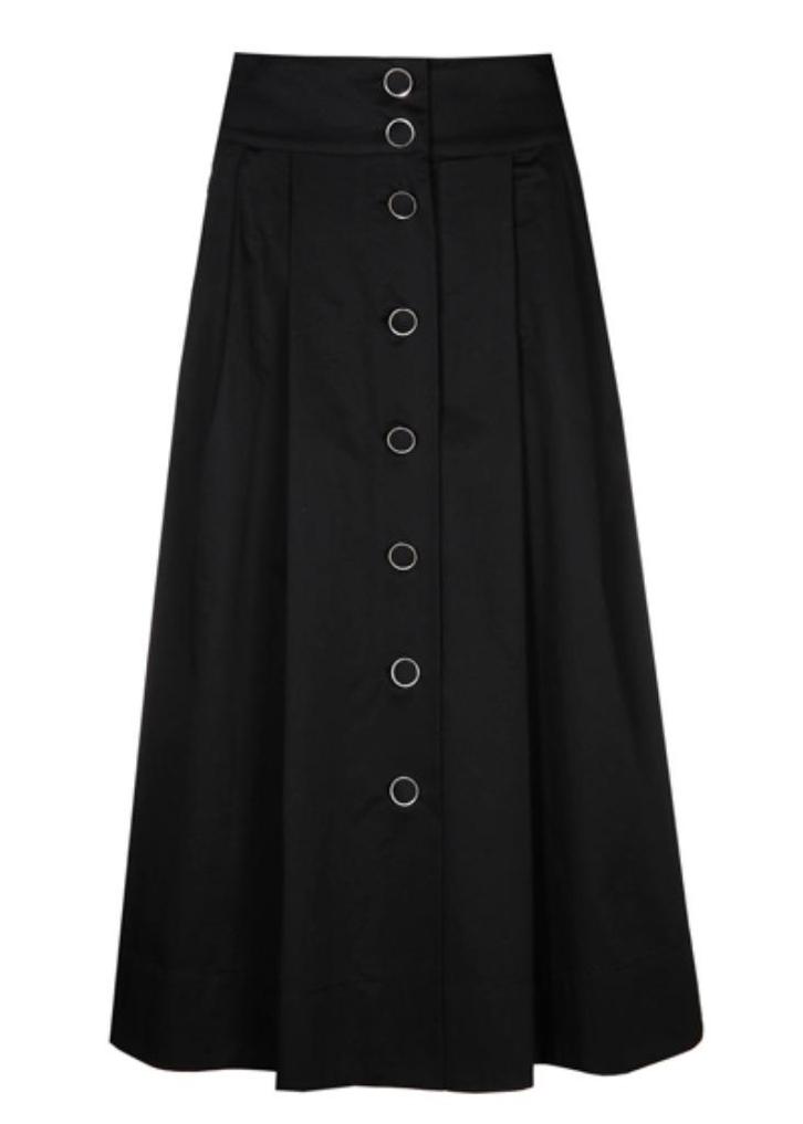 Caroline Biss zwarte rok maat 42 - nieuw, Kleding | Dames, Rokken, Nieuw, Maat 42/44 (L), Zwart, Verzenden