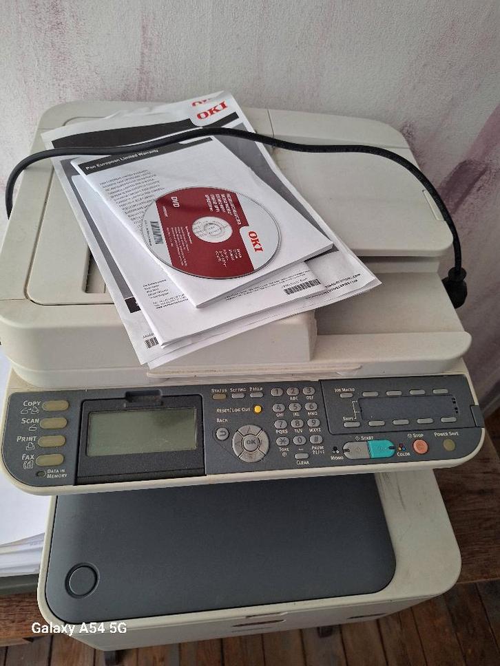Imprimante OKI MC562W, Informatique & Logiciels, Imprimantes, Utilisé, Imprimante, Imprimante laser, Fax, Impression couleur, Copier