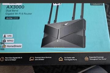 TP Link router wifi AX3000 wifi 6 NEUF beschikbaar voor biedingen