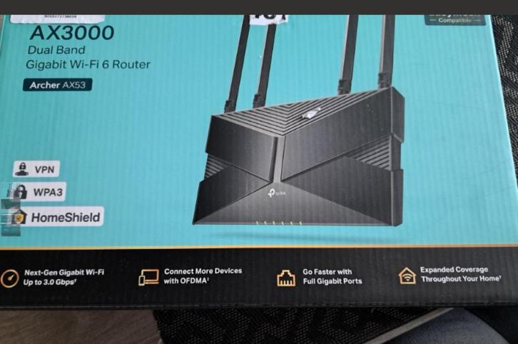 TP Link router wifi AX3000 wifi 6 NEUF, Computers en Software, WiFi-versterkers, Nieuw, Ophalen of Verzenden
