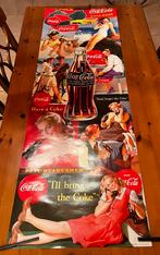 Vintage coca cola poster, Ophalen, Rechthoekig Staand, Deurposter of groter, Zo goed als nieuw