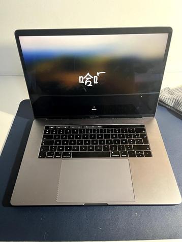 MacBook Pro Touch Bar 2018 / 15 pouces / carte mère HS, Enlèvement, Utilisé, 15 pouces, MacBook