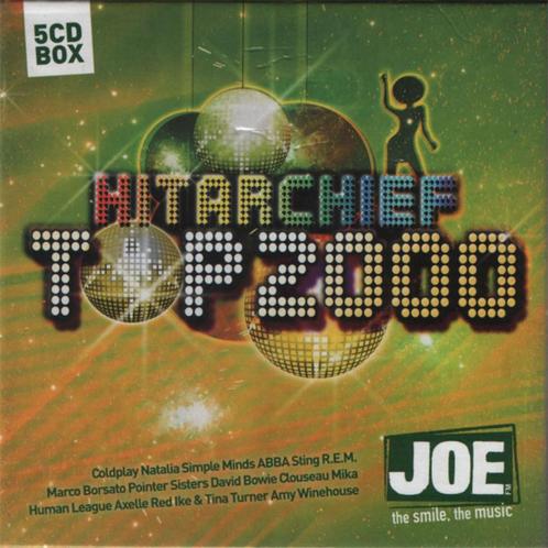 749 - JOE fm - HITARCHIEF - TOP 2000 - 5CD/BOX - NIEUW, Cd's en Dvd's, Cd's | Verzamelalbums, Nieuw in verpakking, Pop, Verzenden