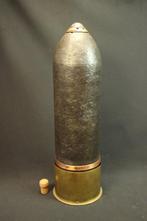 WO1 Duitse 15cm schwerer feldhaubitze HE LEEG, Verzamelen, Ophalen