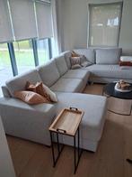 Zetel met dubbele long chair, Huis en Inrichting, Zetels | Zetels en Chaises Longues, Ophalen, 300 cm of meer, Zo goed als nieuw