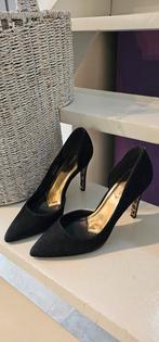 Escarpins Ted Baker noirs et doré taille 39, Ophalen of Verzenden, Zo goed als nieuw, Zwart, Pumps