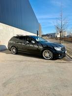 C63 AMG - LichteVracht - Gecoat - CUSTOM, Auto's, Automaat, Achterwielaandrijving, Zwart, Bedrijf