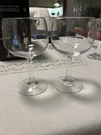 2 Wijnglazen grote, Huis en Inrichting, Keuken | Servies, Ophalen, Zo goed als nieuw, Glas, Glas of Glazen
