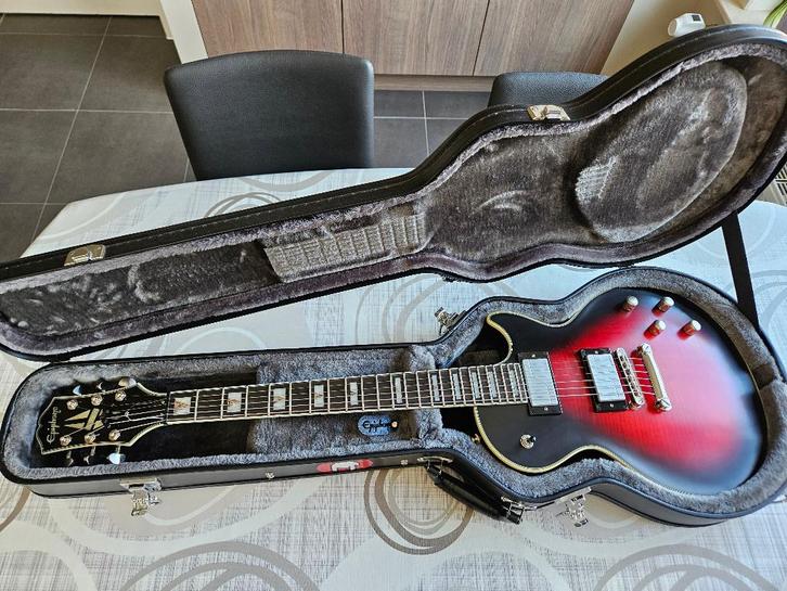 Epiphone Les Paul Prophecy incl koffer en upgrades, Muziek en Instrumenten, Snaarinstrumenten | Gitaren | Elektrisch, Gebruikt