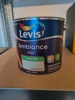 Ongeopende pot Levis eucalyptus verf, Ophalen of Verzenden, Zo goed als nieuw, Verf