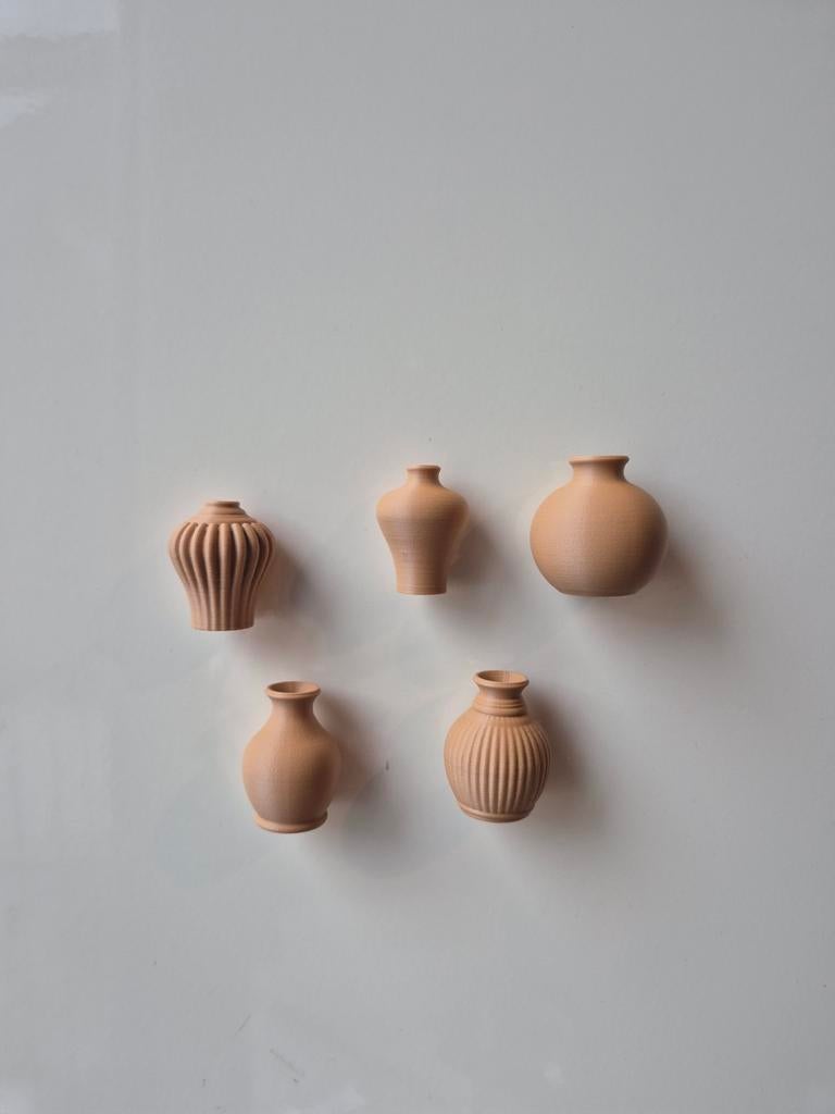 Mini vaasjes magneetjes, Huis en Inrichting, Ophalen of Verzenden, Nieuw