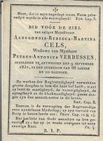 doodsprentje -Cels a.r.m., Ophalen of Verzenden, Bidprentje